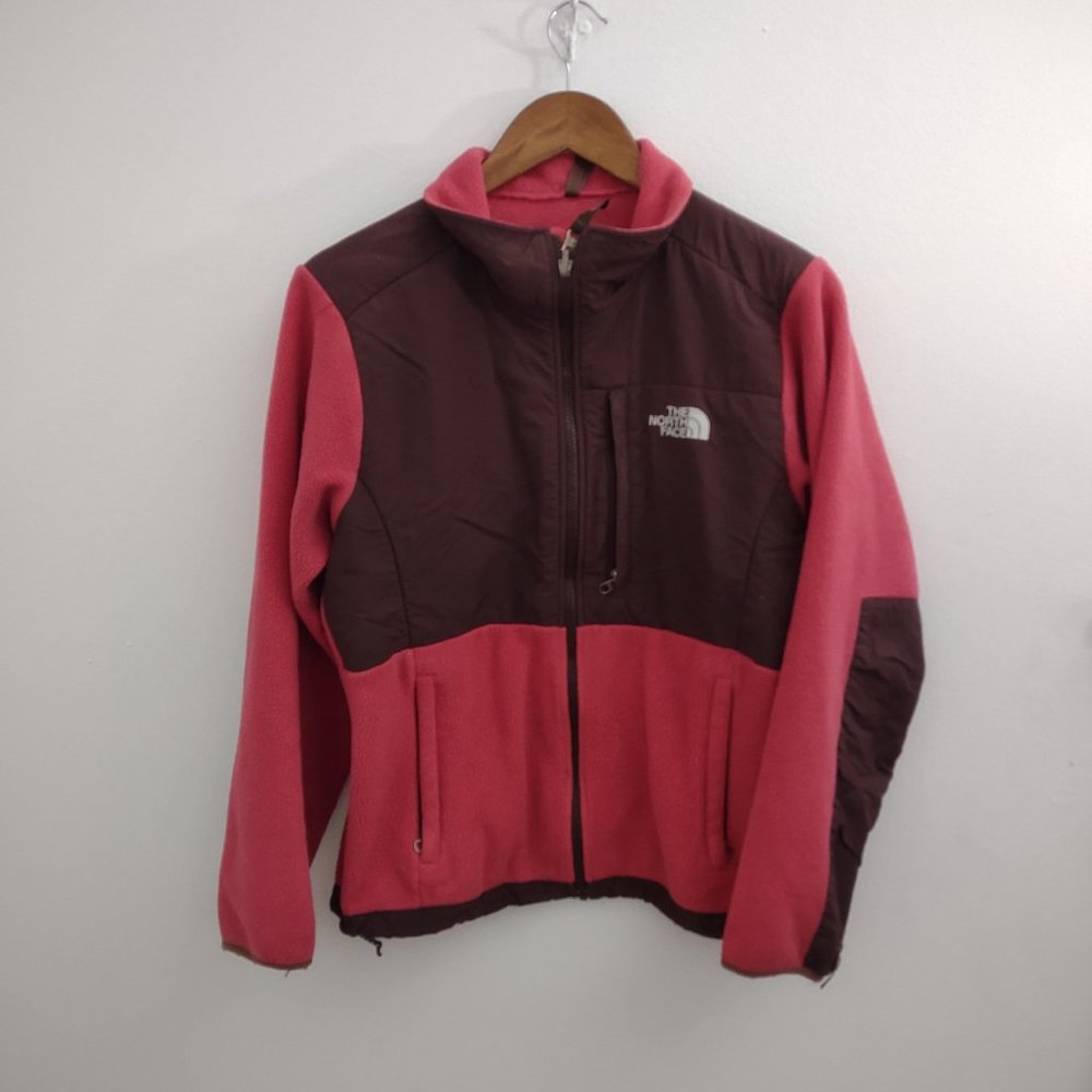 The North Face Womens Multicolor  Sherpa Jacket Full Zip Pockets Zip Size M